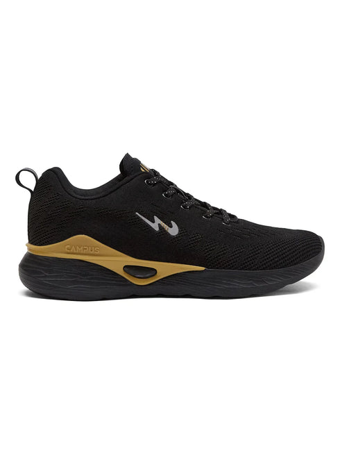 AZIL Black Men's Running Shoes