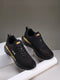 AZIL Black Men's Running Shoes