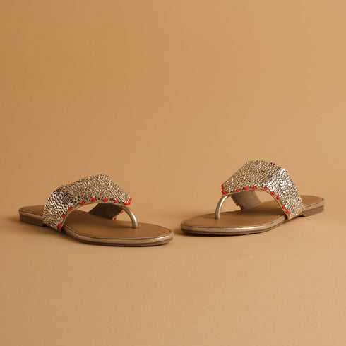 Aimee Embroidered Flats