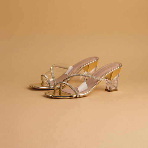 Alaya Transparent Heels