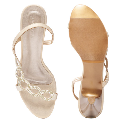 Anayaa Embellished Kitten Heels