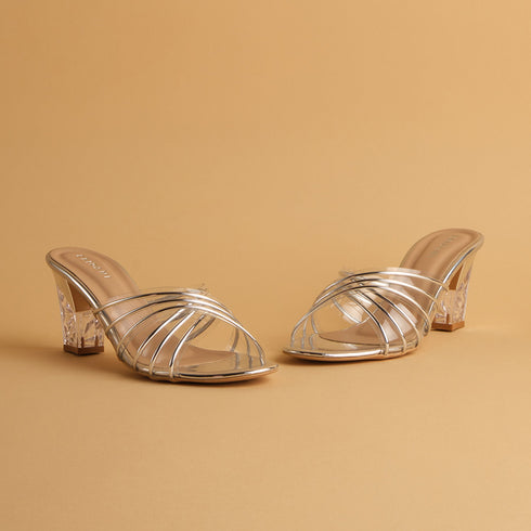 Anne Transparent Heels