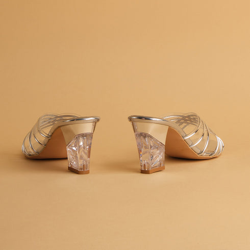 Anne Transparent Heels