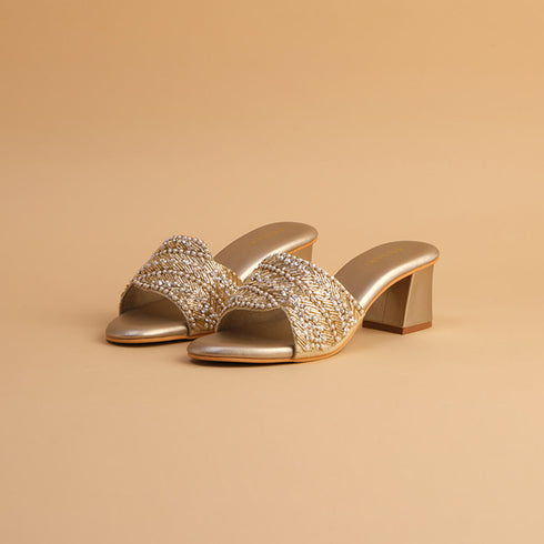 Atrani Embroidered Heels