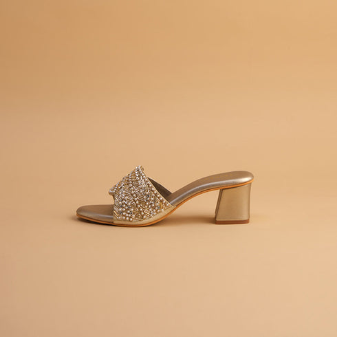 Atrani Embroidered Heels