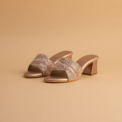 Atrani Embroidered Heels