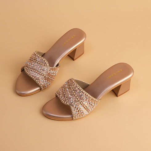 Atrani Embroidered Heels