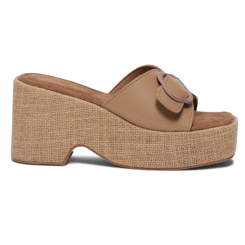 August Buckle Wedges