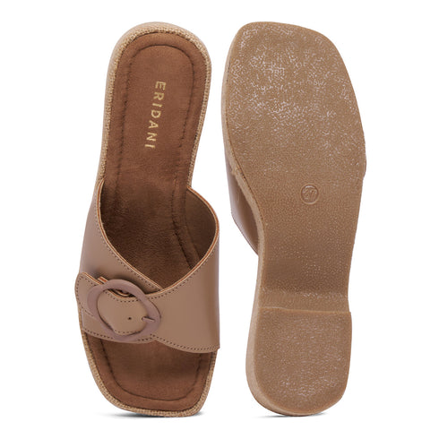 August Buckle Wedges