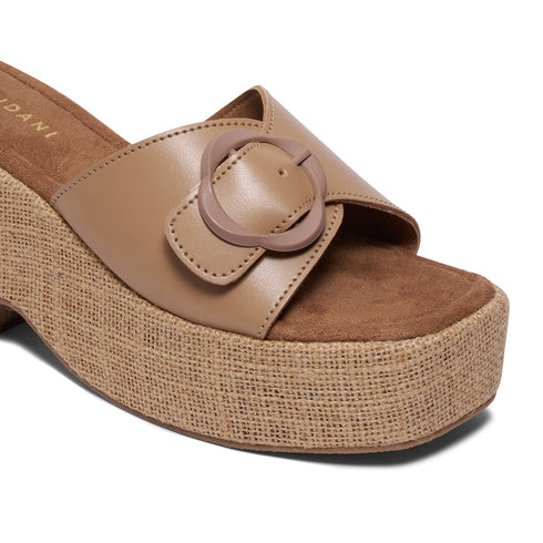 August Buckle Wedges