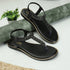 Women's Adjustable Ankle Strap Embellished T-Strap Sandals