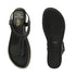 Women's Adjustable Ankle Strap Embellished T-Strap Sandals