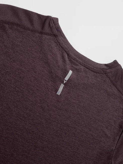 Boys Melange Slim Fit Crew Neck T-shirt with DOUBLE COOL