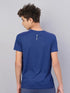 Boys Melange Slim Fit Crew Neck T-shirt with DOUBLE COOL