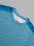 Boys Melange Slim Fit Crew Neck T-shirt with DOUBLE COOL