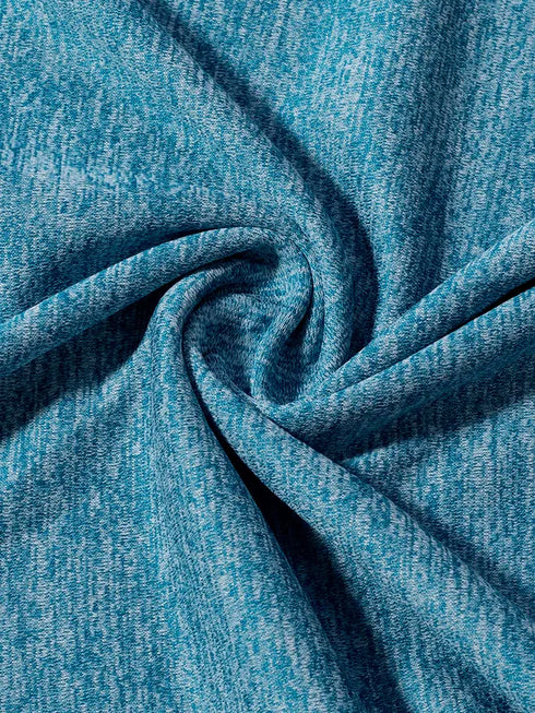 Boys Melange Slim Fit Crew Neck T-shirt with DOUBLE COOL