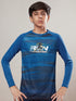 Boys Printed Slim Fit Crew Neck T-shirt with TECHNO COOL+