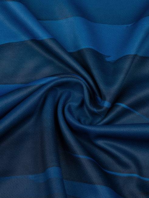 Boys Printed Slim Fit Crew Neck T-shirt with TECHNO COOL+