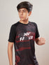 Boys Printed Slim Fit Crew Neck T-shirt with TECHNOLITE