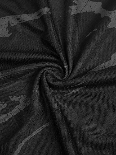 Boys Printed Slim Fit Crew Neck T-shirt with TECHNOLITE