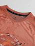 Boys Printed Slim Fit Crew Neck T-shirt with TECHNOLITE