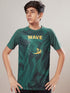 Boys Printed Slim Fit Crew Neck T-shirt with TECHNOLITE