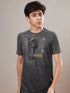 Boys Printed Slim Fit Crew Neck T-shirt with TECHNOLITE