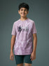 Boys Printed Slim Fit Crew Neck T-shirt with TECHNOLITE