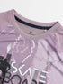 Boys Printed Slim Fit Crew Neck T-shirt with TECHNOLITE