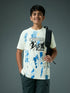 Boys Printed Slim Fit Crew Neck T-shirt with TECHNOLITE