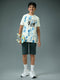 Boys Printed Slim Fit Crew Neck T-shirt with TECHNOLITE