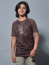 Boys Printed Slim Fit Crew Neck T-shirt with TECHNOLITE