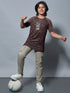 Boys Printed Slim Fit Crew Neck T-shirt with TECHNOLITE