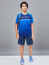 Boys Printed Slim Fit Crew Neck T-shirt with TECHNOLITE