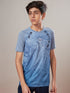 Boys Printed Slim Fit Crew Neck T-shirt with TECHNOLITE