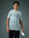 Boys Printed Slim Fit Crew Neck T-shirt with TECHNOLITE