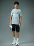 Boys Printed Slim Fit Crew Neck T-shirt with TECHNOLITE