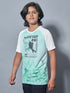 Boys Printed Slim Fit Crew Neck T-shirt with TECHNOLITE