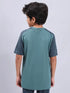 Boys Printed Slim Fit Crew Neck T-shirt with TECHNOLITE