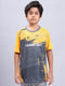 Boys Printed Slim Fit Crew Neck T-shirt with TECHNOLITE