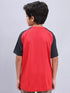 Boys Printed Slim Fit Crew Neck T-shirt with TECHNOLITE