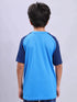 Boys Printed Slim Fit Crew Neck T-shirt with TECHNOLITE