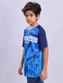 Boys Printed Slim Fit Crew Neck T-shirt with TECHNOLITE