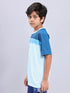 Boys Printed Slim Fit Crew Neck T-shirt with TECHNOLITE