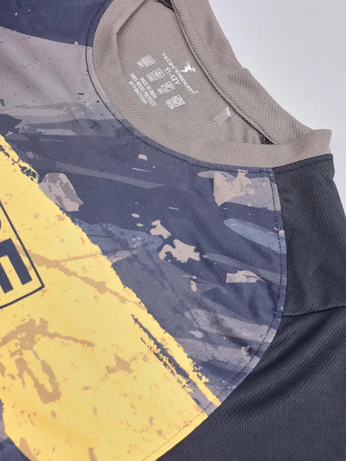 Boys Printed Slim Fit Crew Neck T-shirt with TECHNOLITE