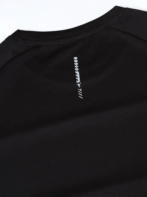 Boys Colorblock Slim Fit Crew Neck T-shirt with DOUBLE COOL