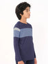 Boys Colorblock Slim Fit Crew Neck T-shirt with DOUBLE COOL