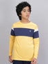 Boys Colorblock Slim Fit Crew Neck T-shirt with DOUBLE COOL