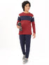 Boys Colorblock Slim Fit Crew Neck T-shirt with DOUBLE COOL