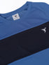 Boys Colorblock Slim Fit Crew Neck T-shirt with DOUBLE COOL